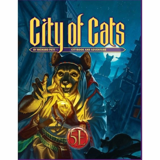 [LP1QDGU01] Kobold Press City of Cats for 5th Edition Roleplaying Game
