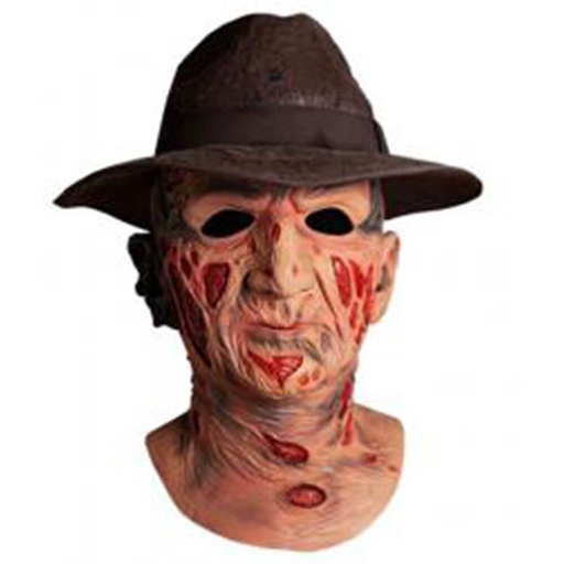 [IC8EBBR01] A Nightmare on Elm Street Freddy Deluxe Mask & Hat