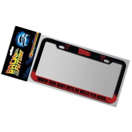[IC8EORE01] Back to the Future 88 MPH License Plate Frame