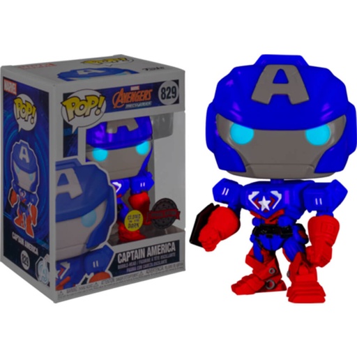 [IC8BDHB01] Captain America Marvel Mech Glow US Exclusive Pop! Vinyl