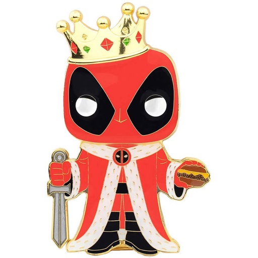 [IC8TUYM01] Deadpool King Deadpool 4" Pop! Enamel Pin