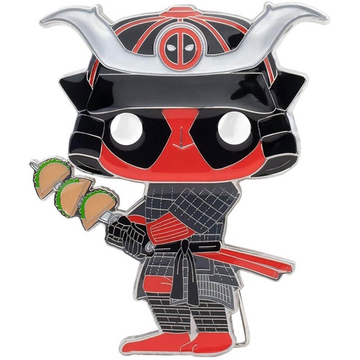 [IC8XGRU01] Deadpool Taco Samurai 4" Pop! Enamel Pin