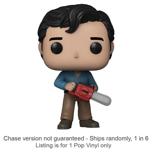 [IC8CWZF01] Evil Dead Ash 40th Anniv Pop! Vinyl Chase Ships 1 in 6