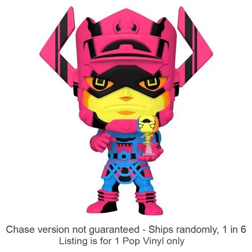 [IC8QQYB01] Galactus with Silver Surfer Pop! BL Vinyl Chase Ships 1 in 6