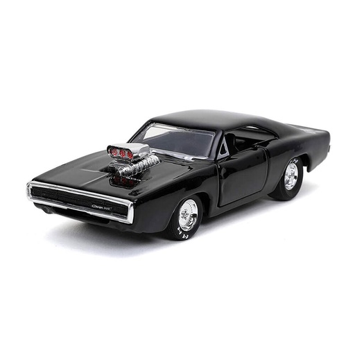 [IC8XIDJ01] 1970 Dodge Charger Black 1:32 Scale Hollywood Ride
