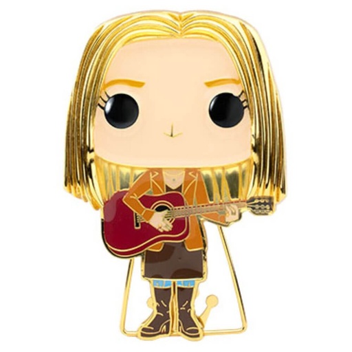 [IC8HXFZ01] Friends Phoebe with guitar 4" Pop! Enamel Pin