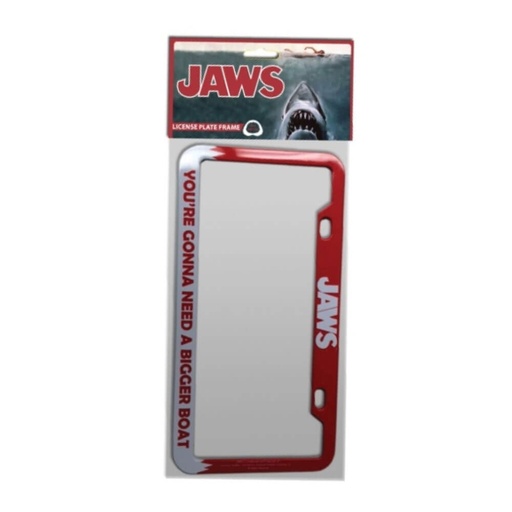 [IC8HFHR01] Jaws Bigger Boat License Plate Frame