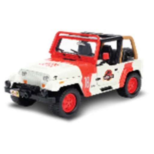 [IC8MIWQ01] Jurassic Park 1992 Jeep Wrangler 1:32 Scale Hollywood Ride