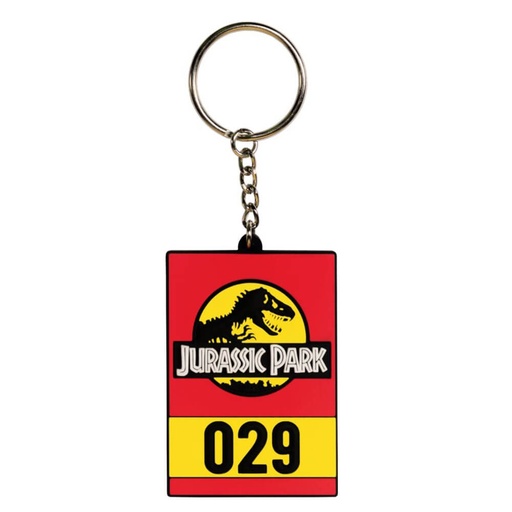 [IC8WGVI01] Jurassic Park Car Hanger PVC Keychain