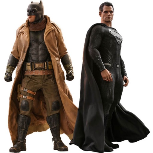 [IC8HPND01] Knightmare Batman & Superman 1:6 Scale 12" Action Figure Set