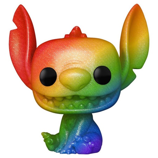 [IC8MREC01] Stitch Rainbow Pride Diamond Glitter US Pop! Vinyl