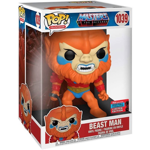 [IC8BGPT01] Beast Man 10" NYCC 2020 US Exclusive Pop! Vinyl