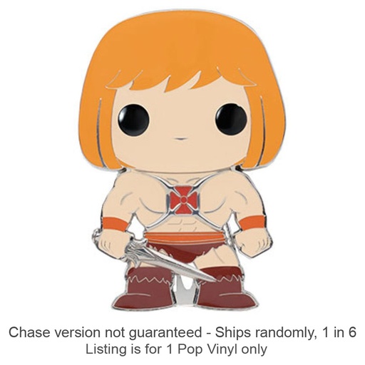 [IC8EOVG01] He-Man 4" Pop! Enamel Pin Chase Ships 1 in 6