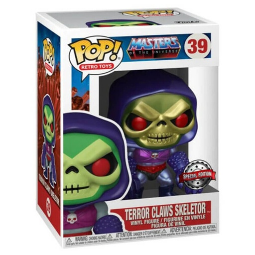 [IC8SFOT01] Skeletor with Terror Claws Metallic US Exclusive Pop! Vinyl