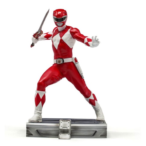 [IC8KRUB01] Power Rangers Red Ranger 1:10 Scale Statue
