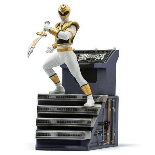 [IC8IDGC01] Power Rangers White Ranger 1:10 Scale Statue