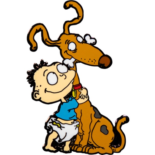 [IC8DFUK01] Rugrats Tommy & Spike Enamel Pin