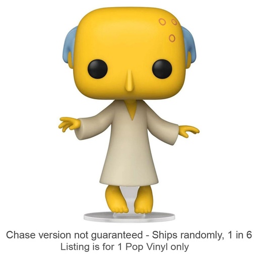 [IC8YOYV01] Mr Burns Radioactive Glow US Pop! Vinyl Chase Ships 1 in 6