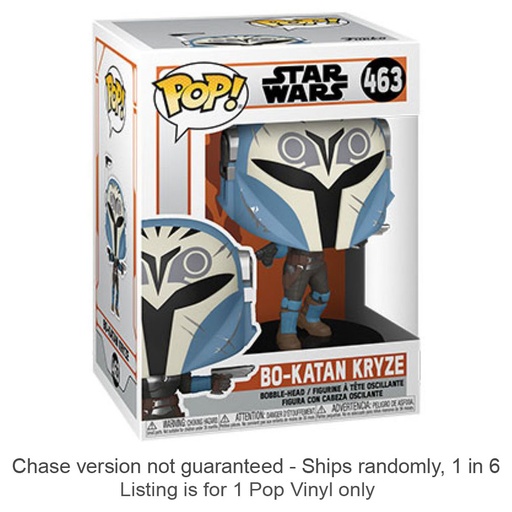 [IC8NOHK01] The Mandalorian Bo-Katan Kryze Pop! Vinyl Chase Ships 1 in 6