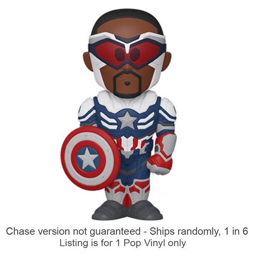 [IC8DXOV01] Captain America Vinyl Soda Chase Ships 1 in 6