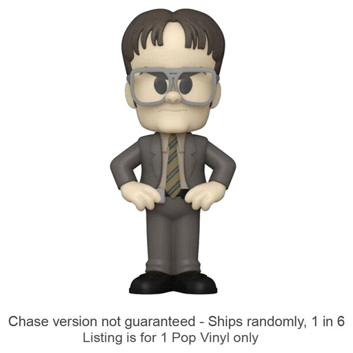 [IC8JVSX01] The Office Dwight Vinyl Soda Chase Ships 1 in 6