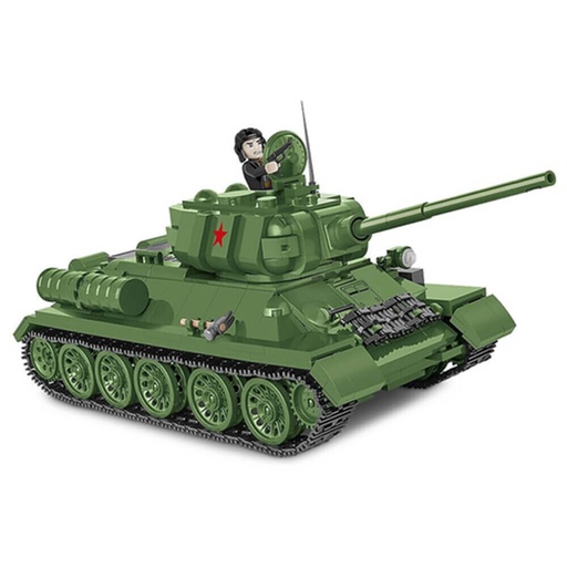 [IC8TRRX01] World War II T-34-85 Tank 668pcs