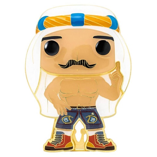 [IC8CALI01] WWE Iron Sheik 4" Pop! Enamel Pin