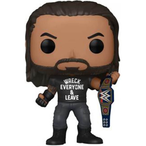 [IC8XCUV01] WWE Roman Reigns 'Wreck' Metallic US Exclusive Pop! Vinyl