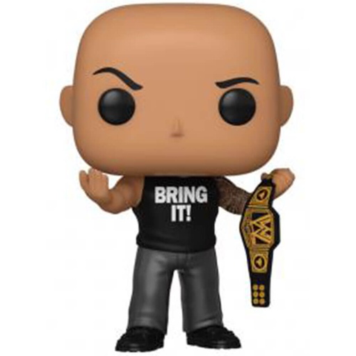 [IC8PEPS01] WWE The Rock w/ Belt Metallic US Exclusive Pop! Vinyl