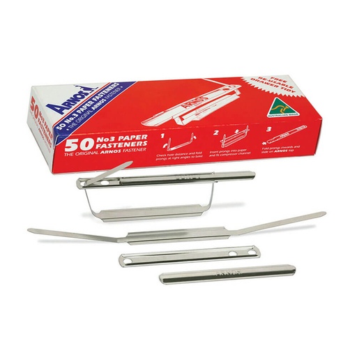 [WS1OKNA01] Arnos Paper Fastener (50pk)