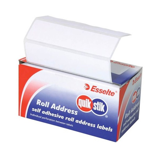 [WS1JVUA01] Quik Stik Address Label Roll Dispenser (78x48mm)