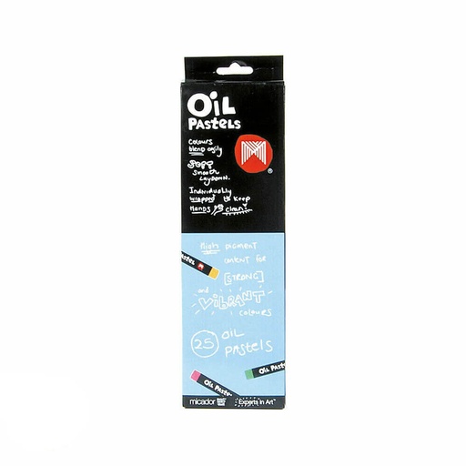 [WS1WLPW01] Micador Small Oil Pastels Assorted (25pk)