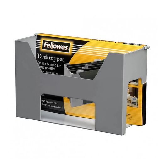 [WS1POFD01] Fellowes Desktopper Accents (Grey)