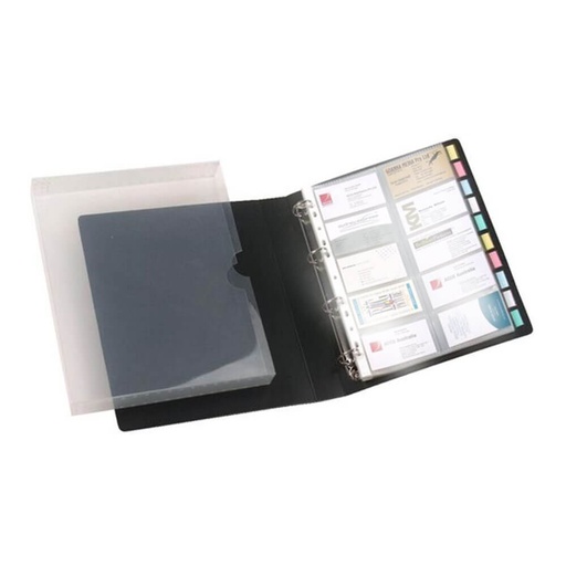 [WS1AAHM01] Marbig Business Card Book and Case (500 Capacity)