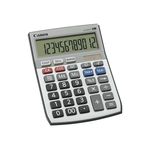 [WS1XTKJ01] Canon 12 Digit Desktop Dual Power Calculator