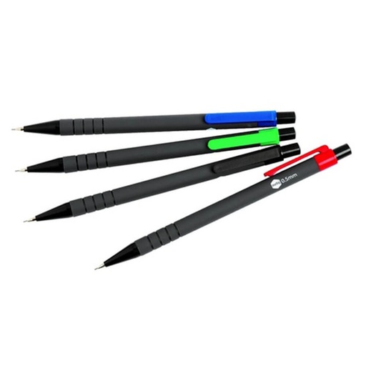 [WS1HVFV01] Marbig Mechanical Pencil with Eraser 0.5mm Assorted (12pk)
