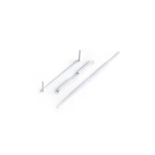 [WS1TXUT01] Avery Quickclip File Fastener White (50pk)
