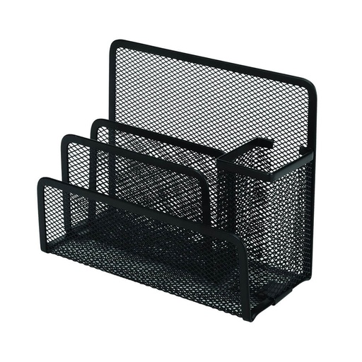 [WS1SPJP01] Esselte Metal Mesh Desk Organiser (Black)