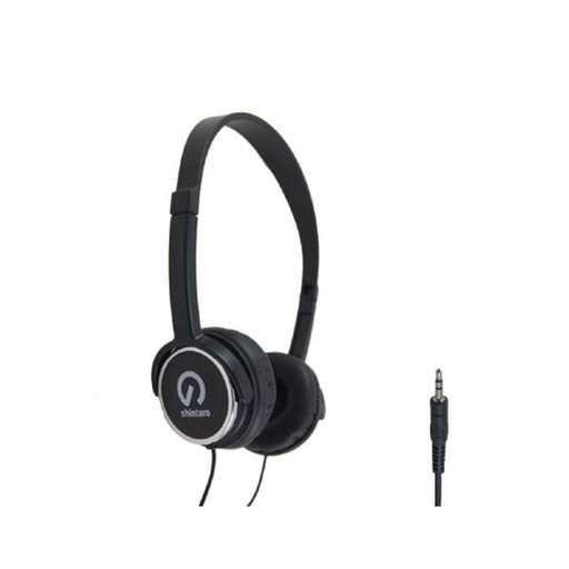 [WS1EEZJ01] Shintaro Volume Limited Kids Stereo Headphones (Black)
