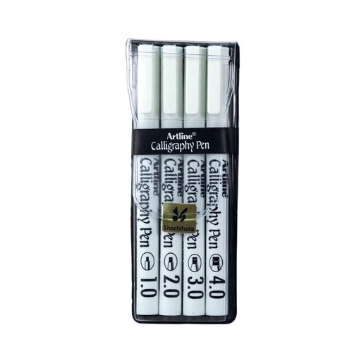 [WS1DYPW01] Artline Calligraphy Pen 1.0 to 4.0mm (4pk)