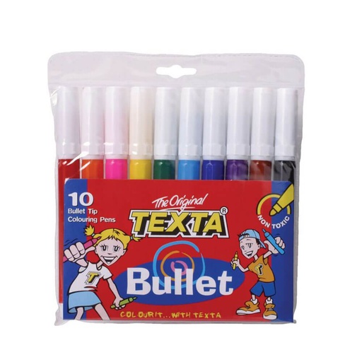 [WS1ZYTV01] Texta Project Bullet Tip Marker (10pk)