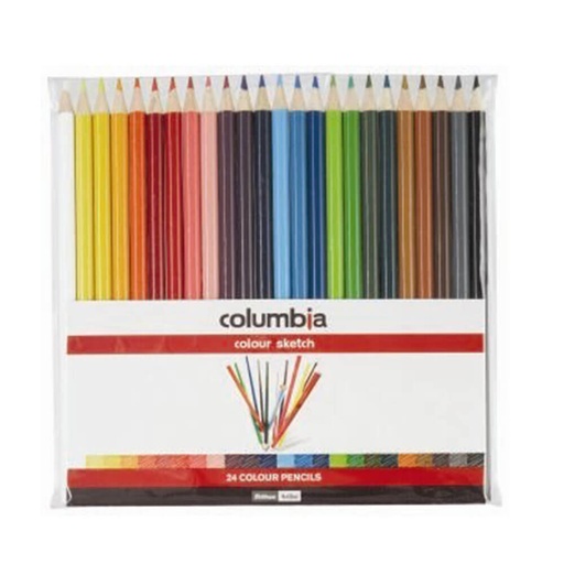[WS1GQRM01] Columbia Coloured Pencil (24pk)