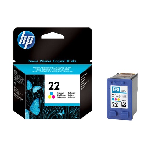 [WS1PSZG01] HP Inkjet Cartridge 22 (Tri-Colour)