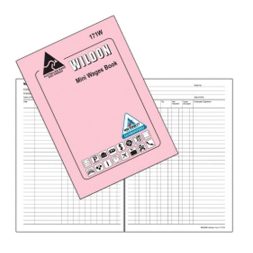 [WS1PQWS01] Wildon Wages Book Mini