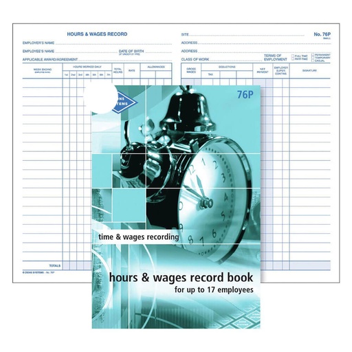 [WS1ASQU01] Zions Wage Book Pocket (76 pages)