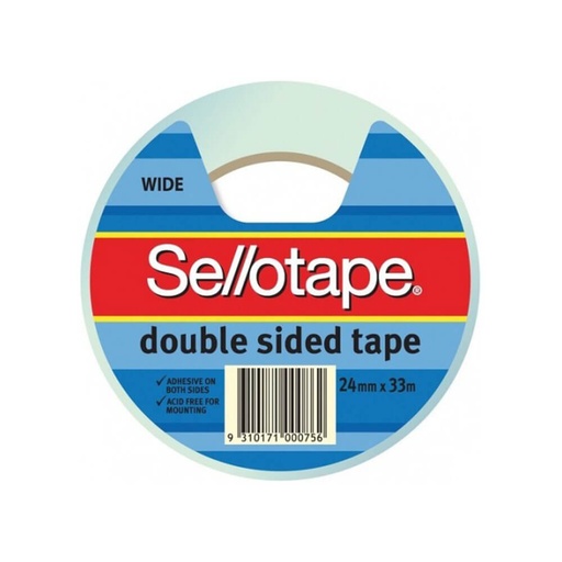 [WS1NXTO01] SelloTape Double Sided (24mmx33m)
