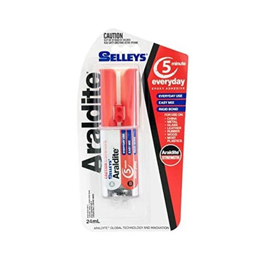 [WS1JHID01] Selleys Araldite 5 Minute Glue (24mL)