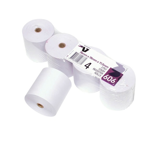 [WS1IGJQ01] Victory 2-Ply Add Machine Rolls 76x76mm (4pk)
