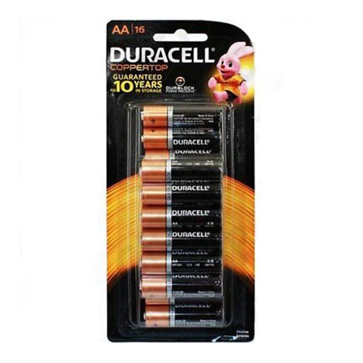 [WS1PCPT01] Duracell Copper Top Battery AA (16pk)