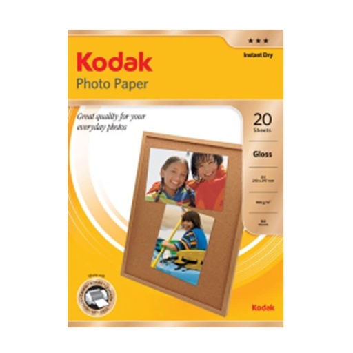 [WS1NYSD01] Kodak Gloss Photo Paper A4 (20pk)